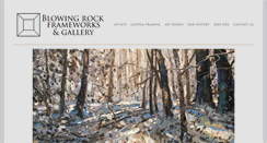 Desktop Screenshot of blowingrockgalleries.com